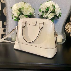 Kate Spade Leather Bag Ivory